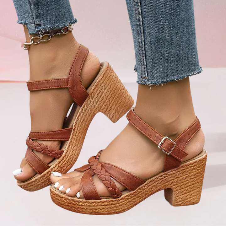 CHARLOTTE - Fashionable Ankle-Strap Sandals for Women