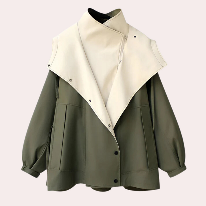 DELPHINE - Stylish Windbreaker Jacket for Women