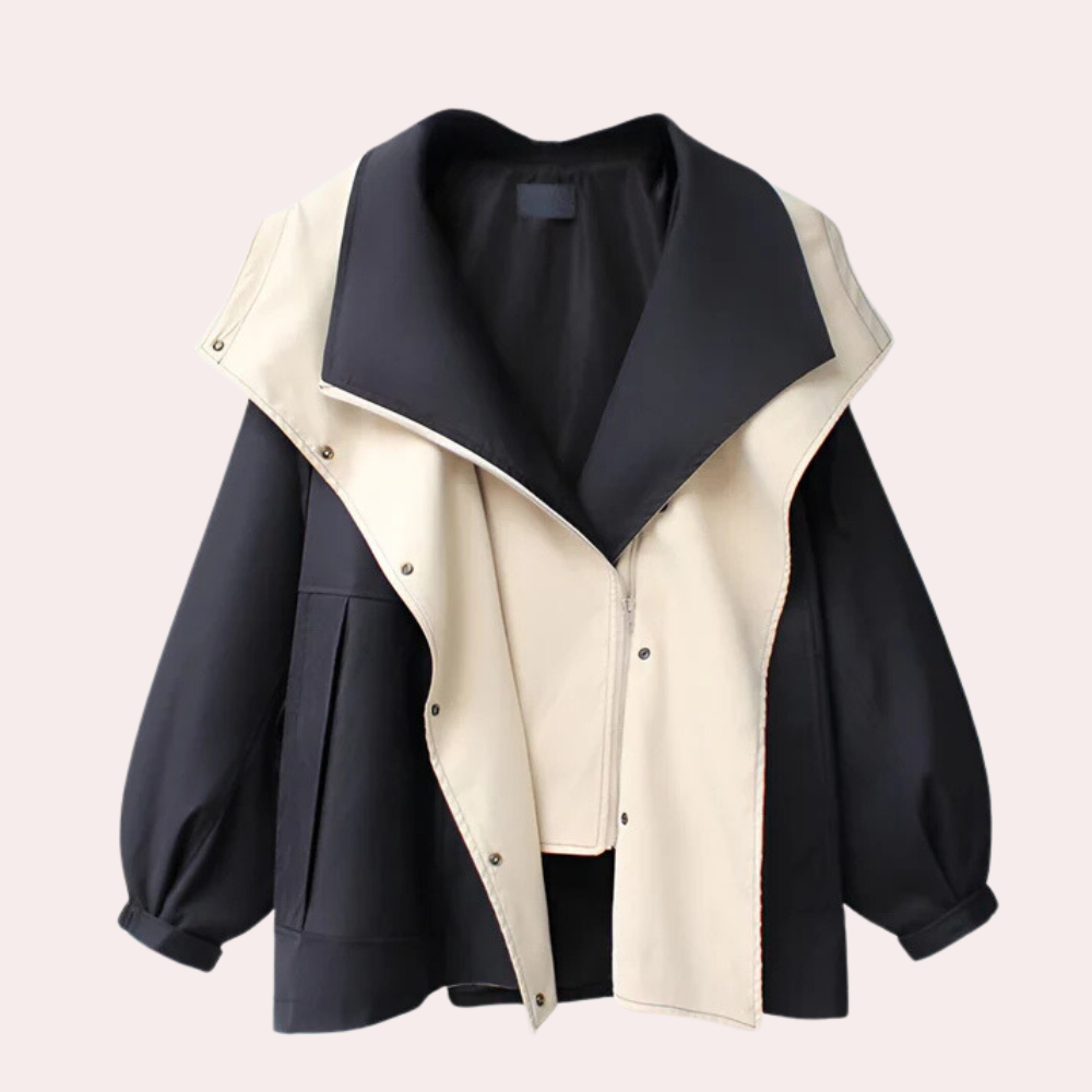 DELPHINE - Stylish Windbreaker Jacket for Women