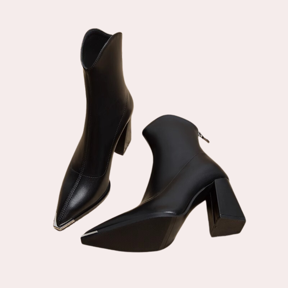 KATIMA - Ankle Boots with Sharp Toes for Women