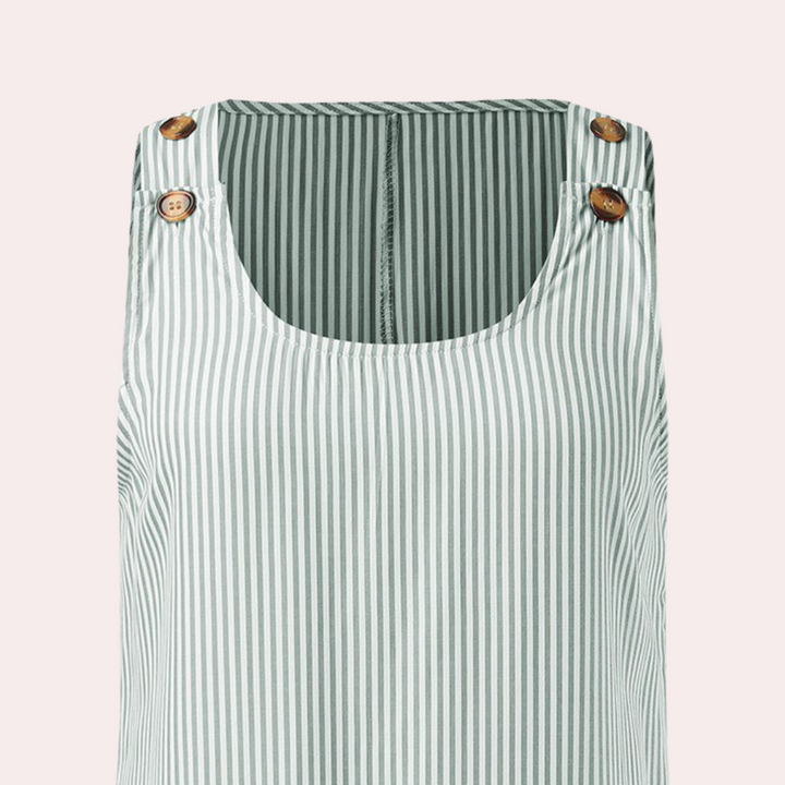 FELICITY - Relaxed Stripe Patterned Dress for Women