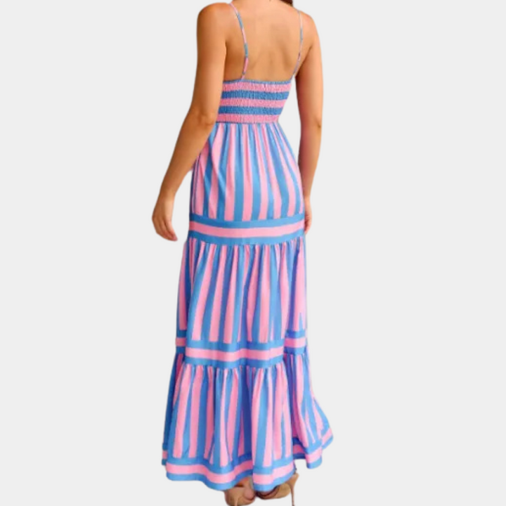 HARPER - Women’s Stripe-Patterned Casual Sundress