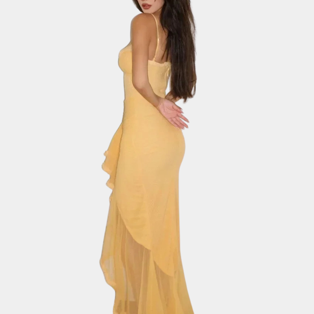 COSIMA - Ruffled Evening Dress for Women