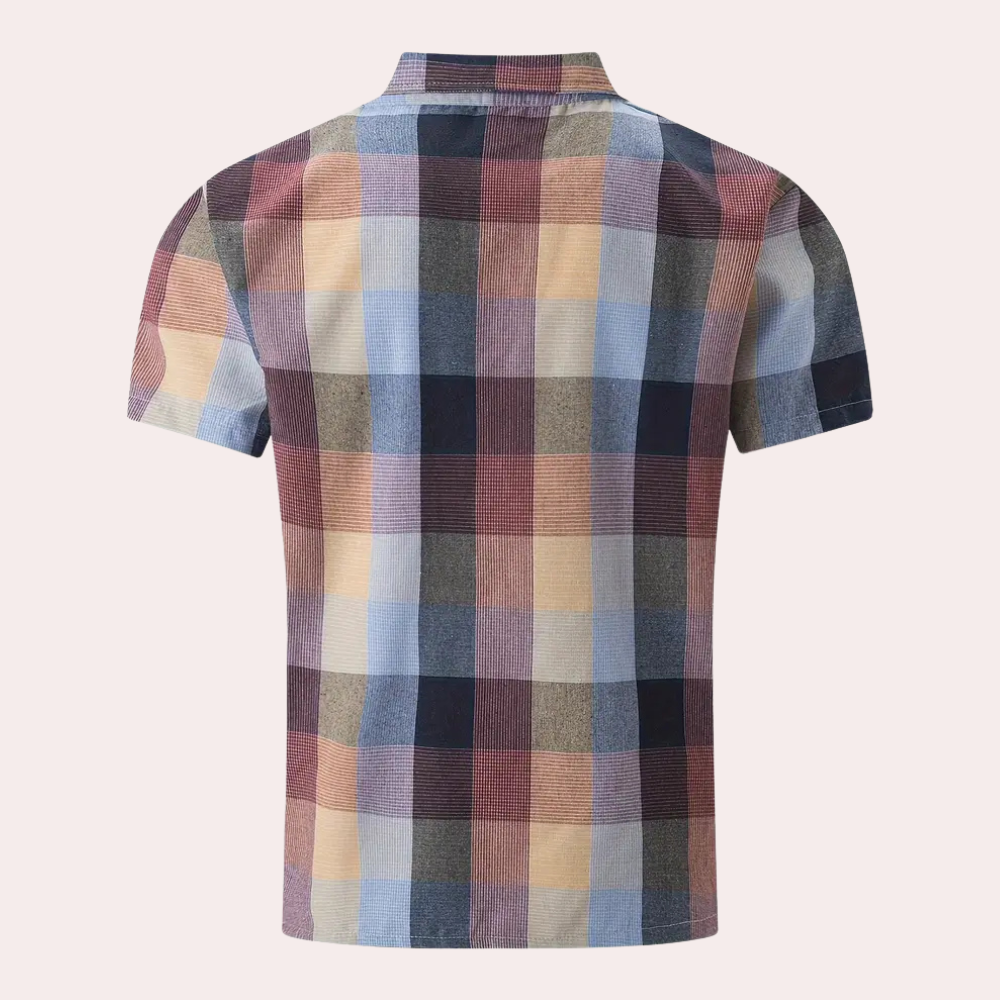 DEEG - Trendy Checkered Shirt for Gents