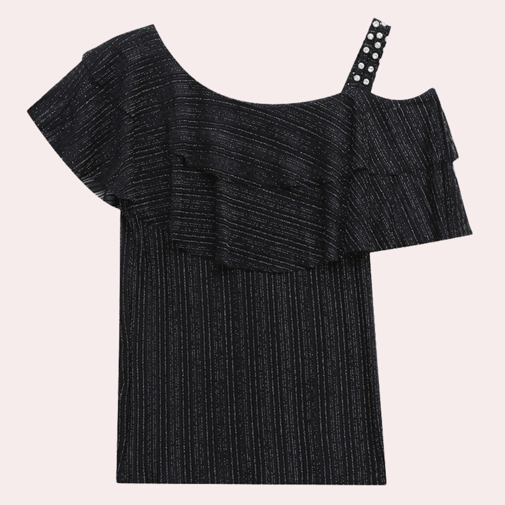 BIRDINE - Stylish Asymmetric Women's Top