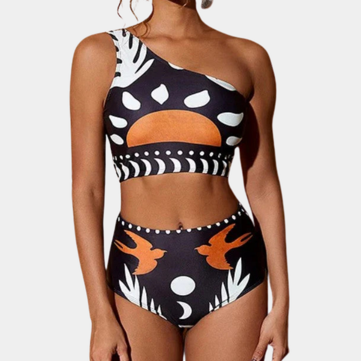 SABINA - Geometric Patterned Swimwear for Ladies