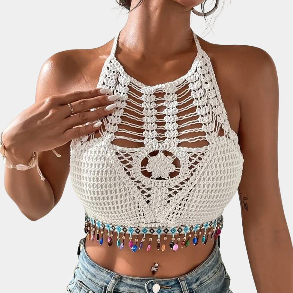 EDEN - Stylish Crochet Swim Top for Women