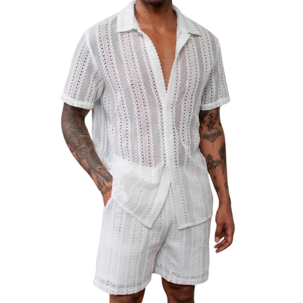 ELJAH - Men's Breezy Duo Outfit for Summer