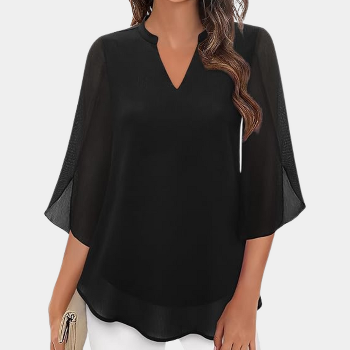 RUBY - V-Neck Blouse for Women