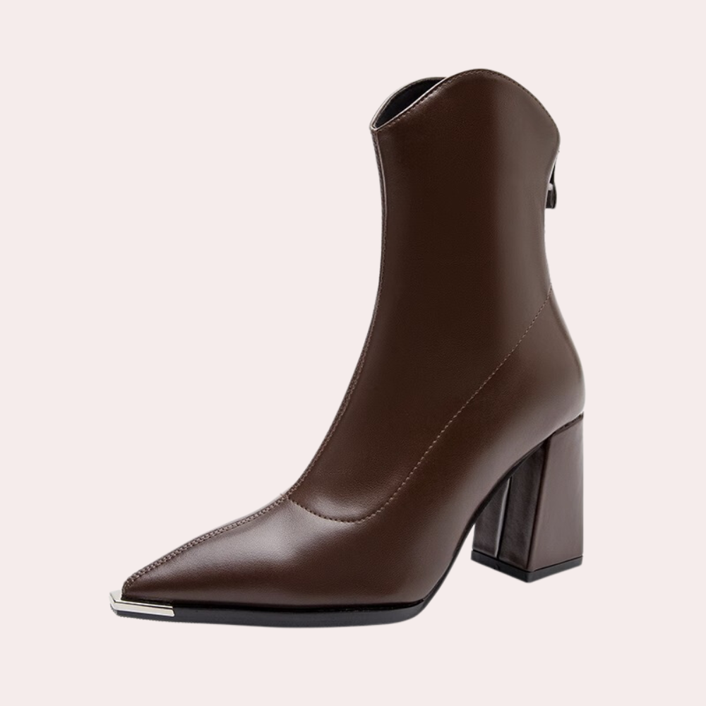 KATIMA - Ankle Boots with Sharp Toes for Women