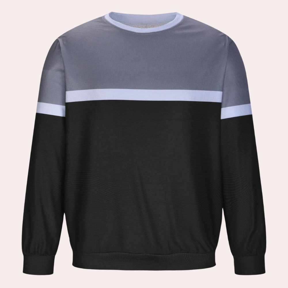 BENEDIKT - Men's Long Sleeve Crewneck Sweater